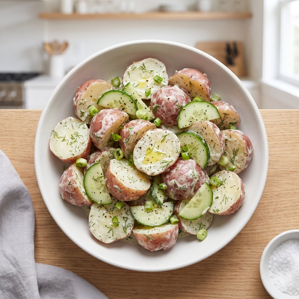 Creamy Dill Red Potato Salad