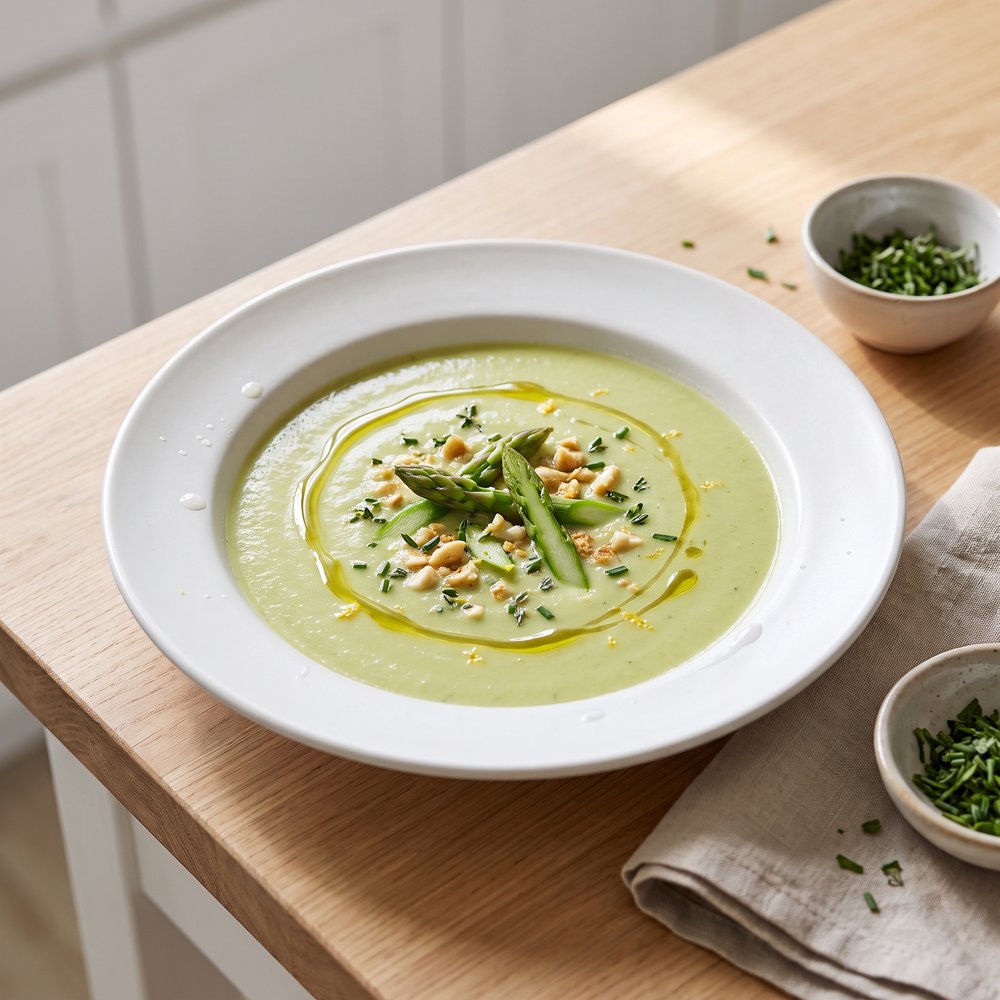 Dairy-Free Creamy Asparagus Soup