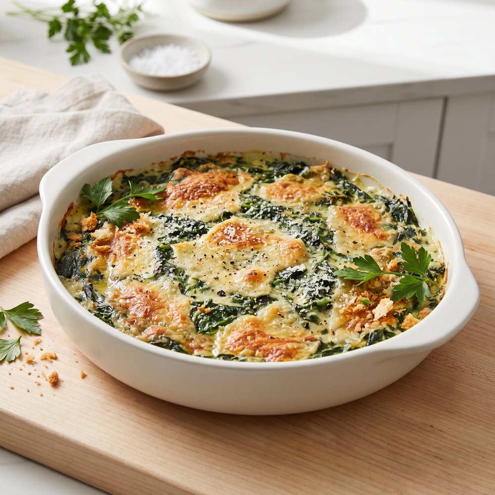 Savory Spinach Casserole