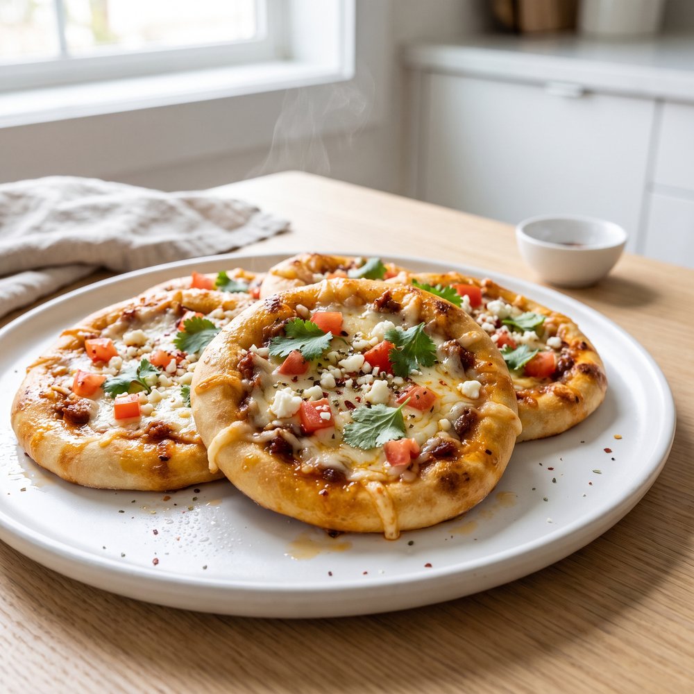 Mini Chorizo Pizza Rounds