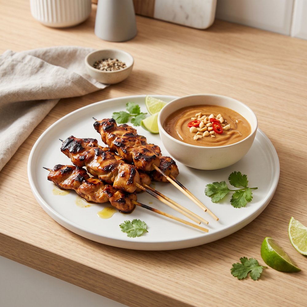 Ultimate Chicken Satay Skewers