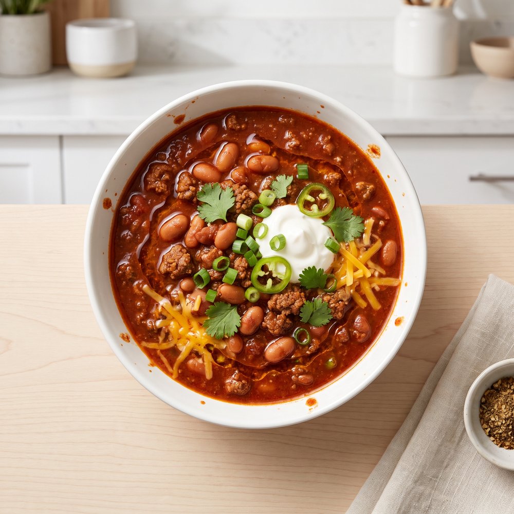 Debate-Night Beef Chili
