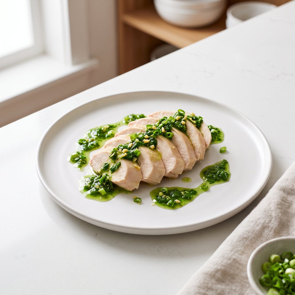 Ginger-Scallion Pesto Chicken