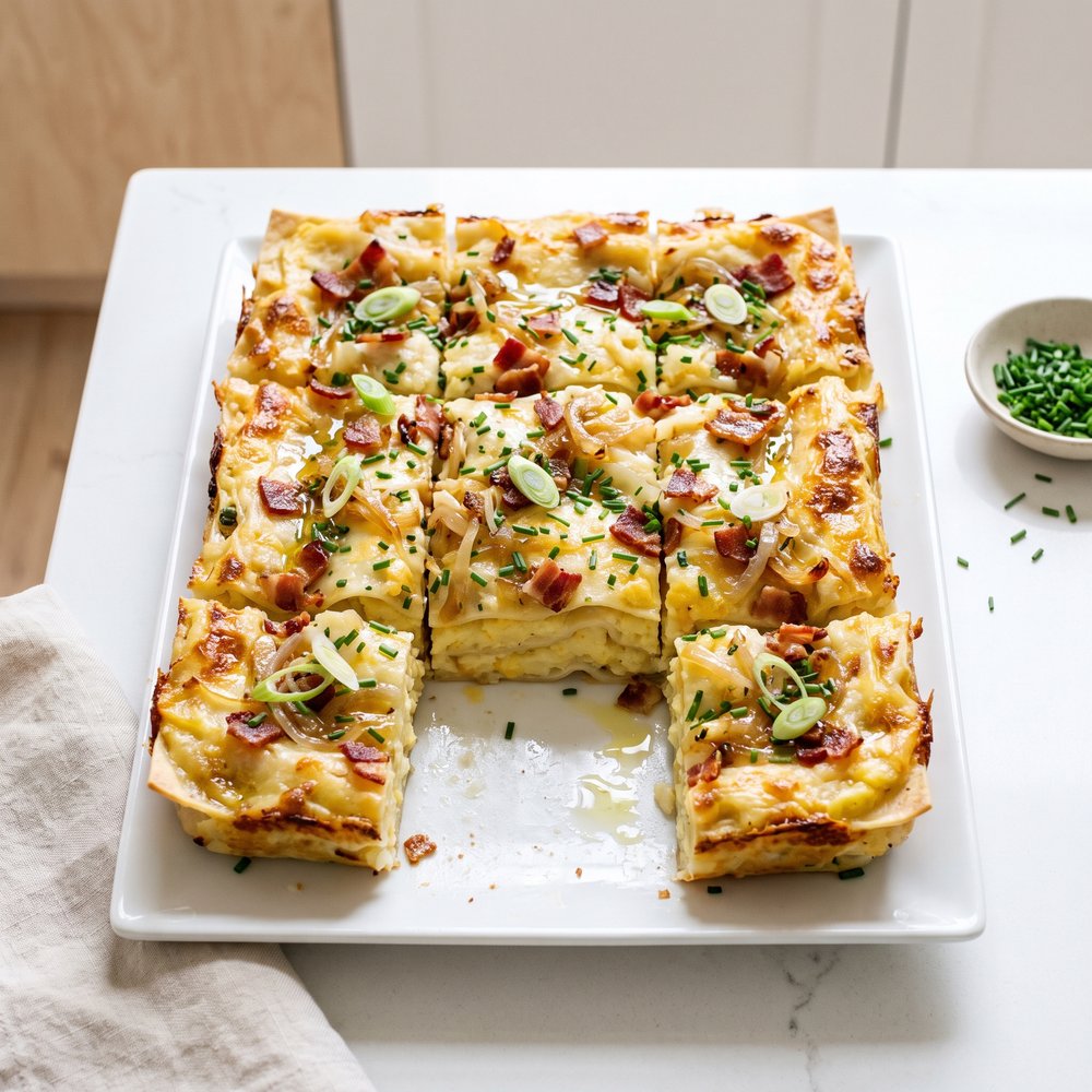 Pierogi-Style Lasagna Casserole