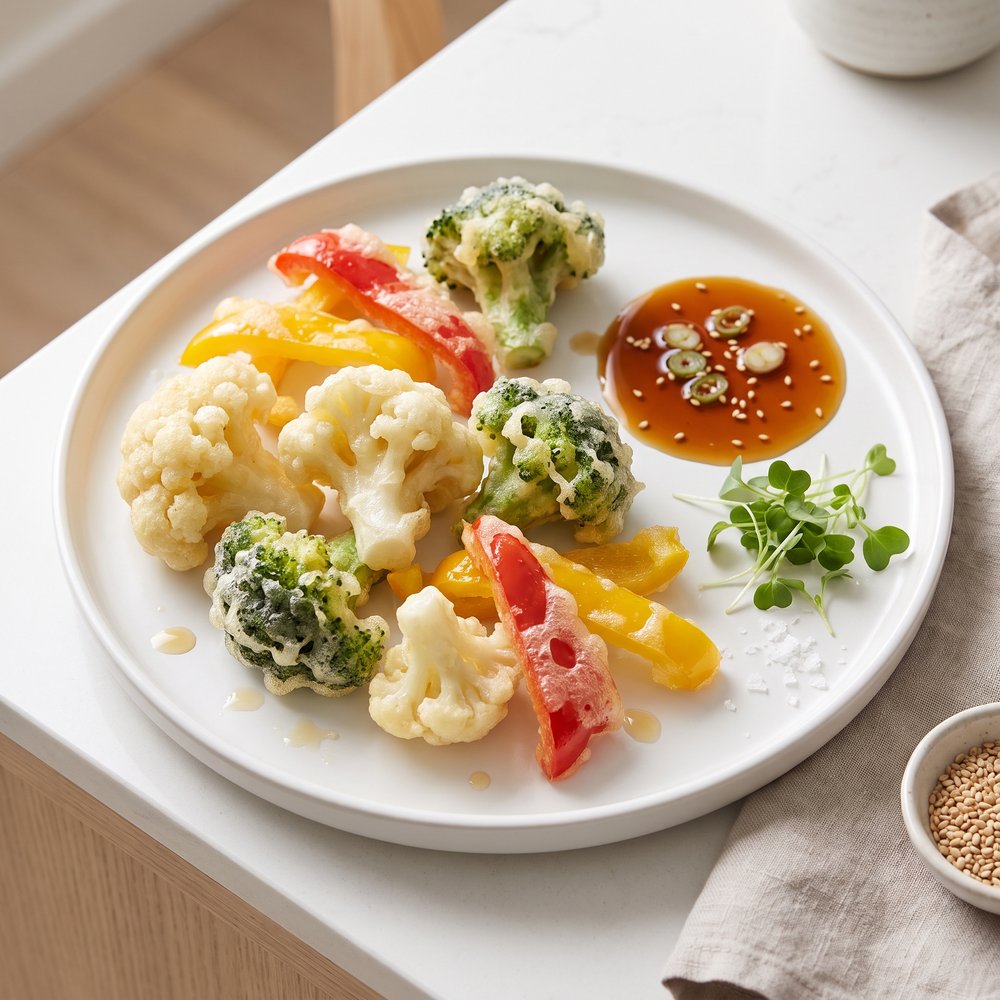 Vegan Tempura Veggies