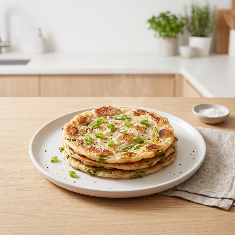 Scallion Flatbread Pancakes
