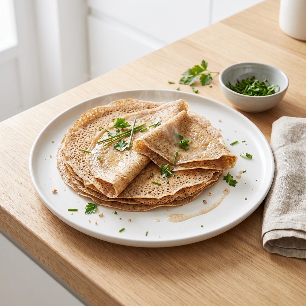Hearty Buckwheat Crêpes