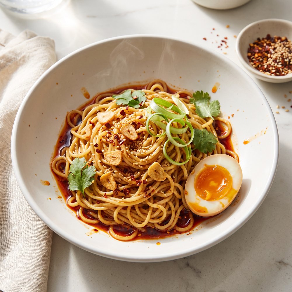 Garlic Chili Oil Noodles