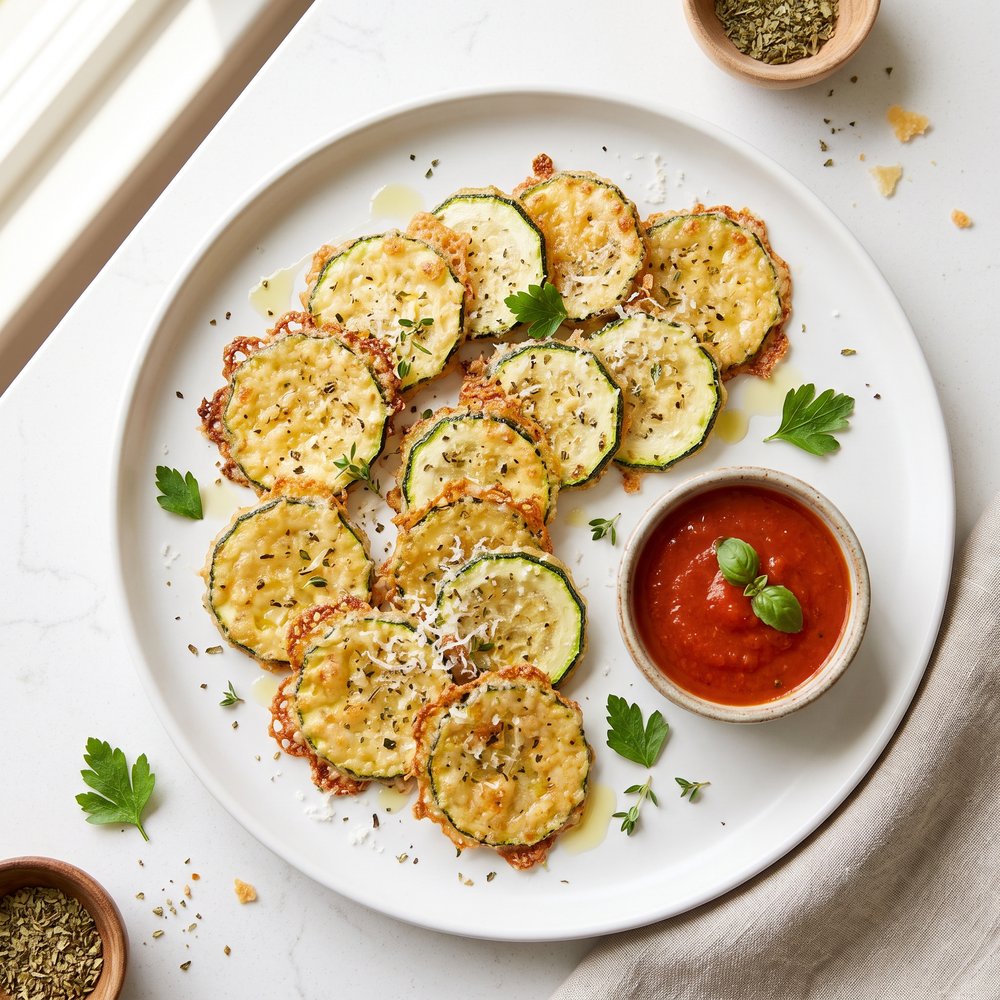 Oven-Baked Zucchini Rounds