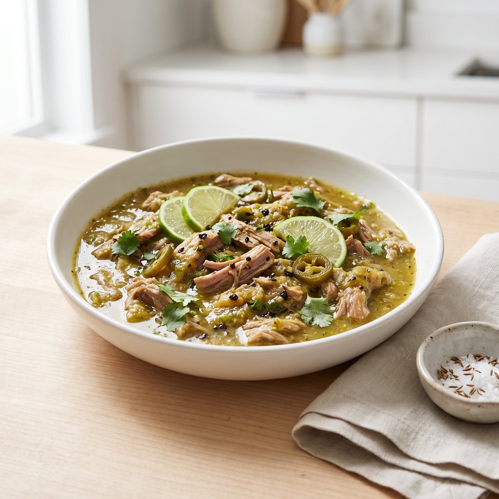 Slow Cooker Chile Verde