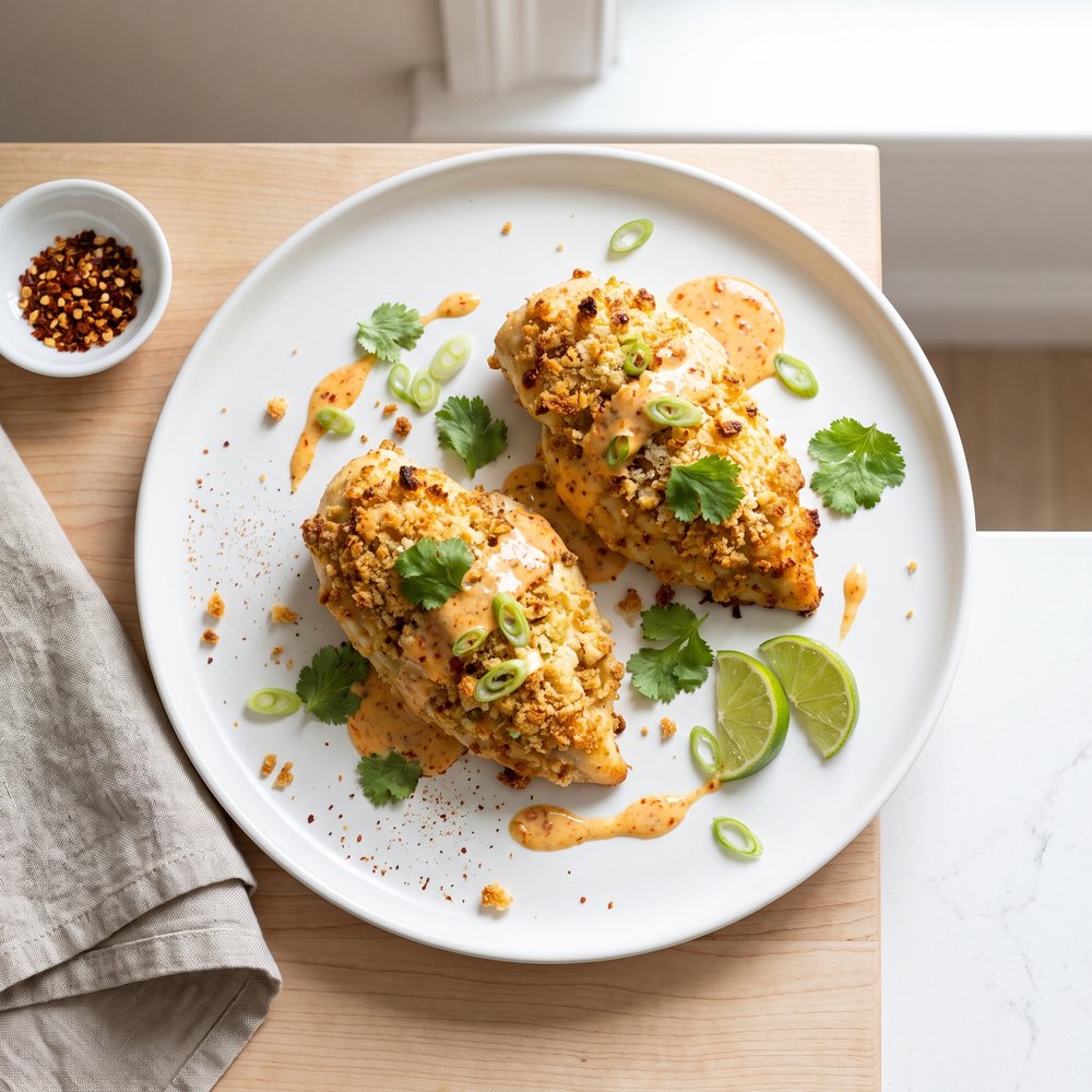 Spicy Baked Picnic Chicken