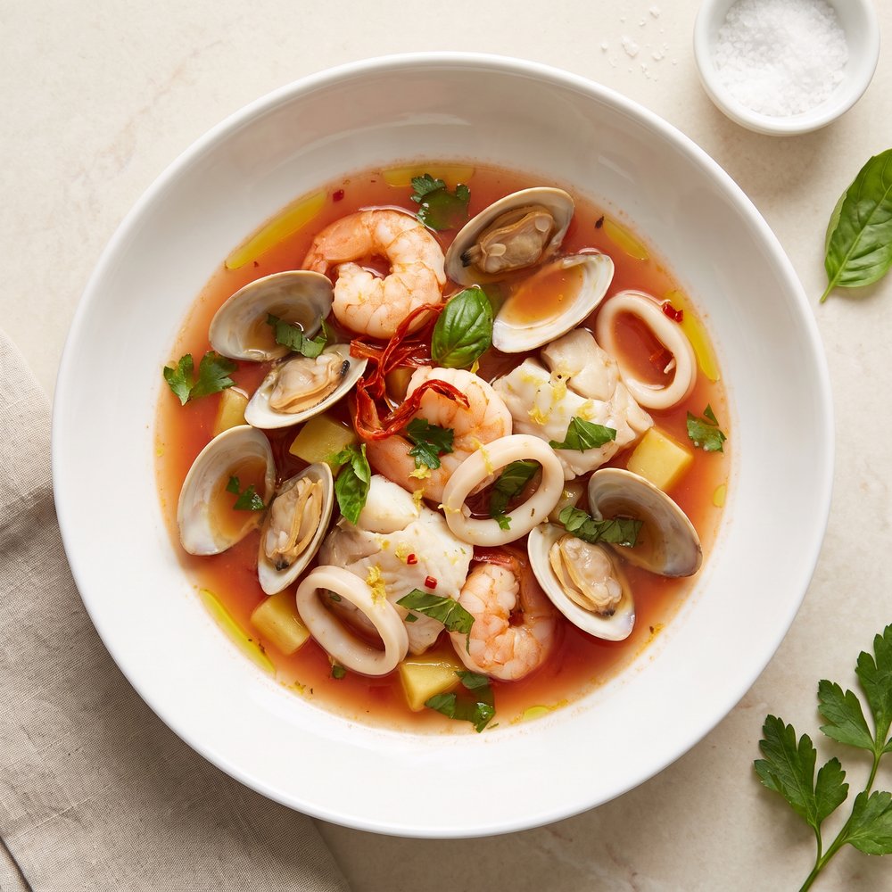 Mediterranean Fisherman’s Seafood Stew