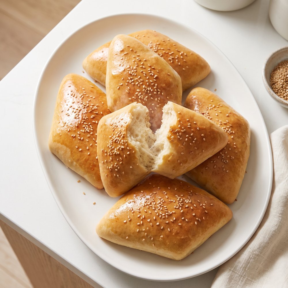 Samoon – Iraqi Diamond-Shaped Flatbread