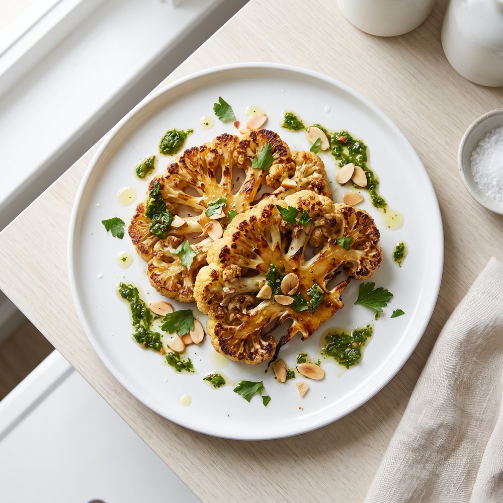 Roasted Cauliflower 'Steaks'