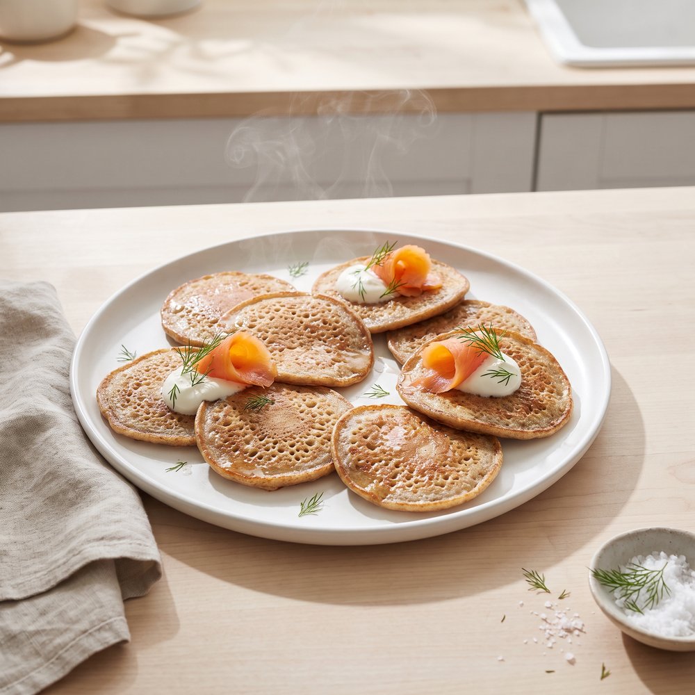 Classic Buckwheat Blini