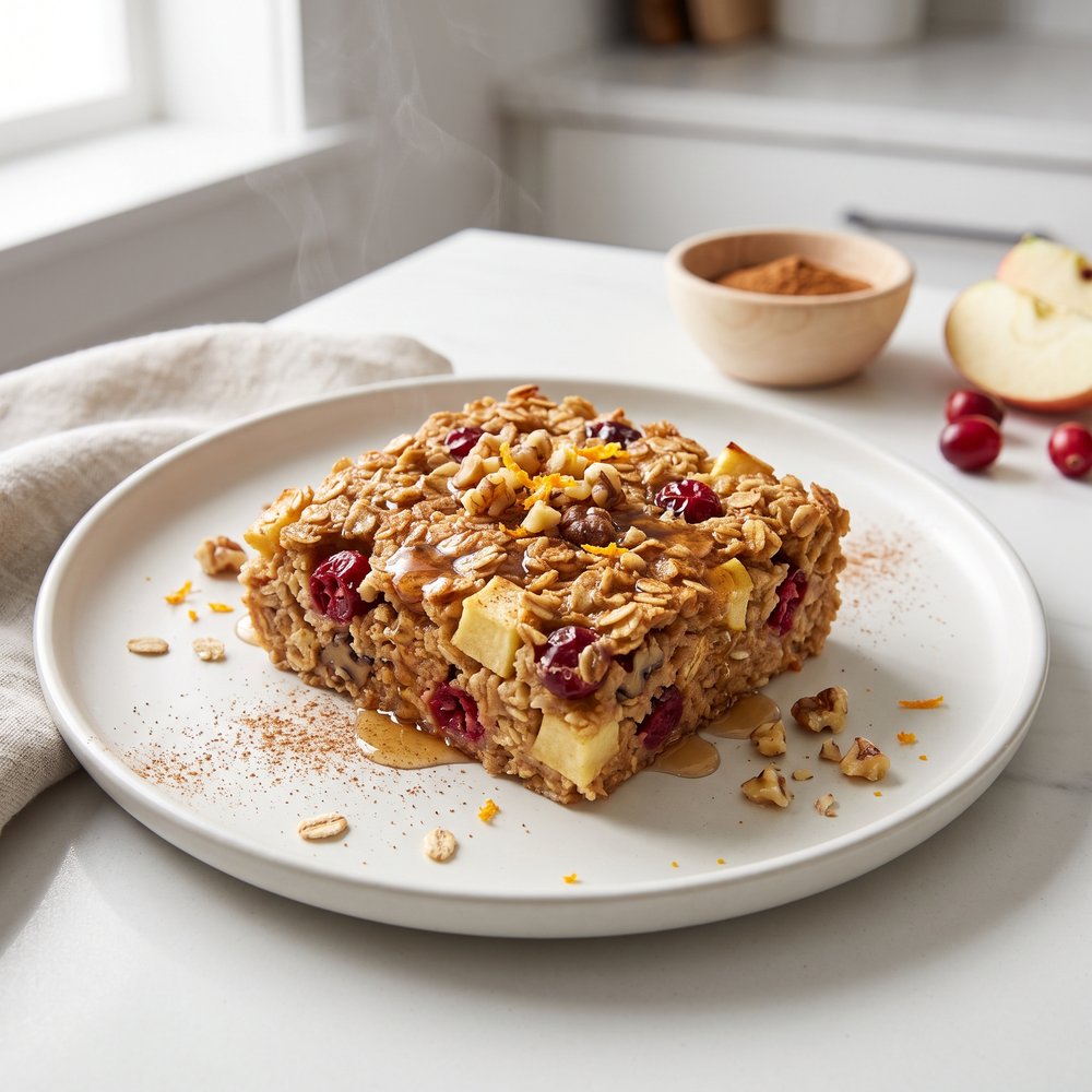 Baked Cranberry Oatmeal