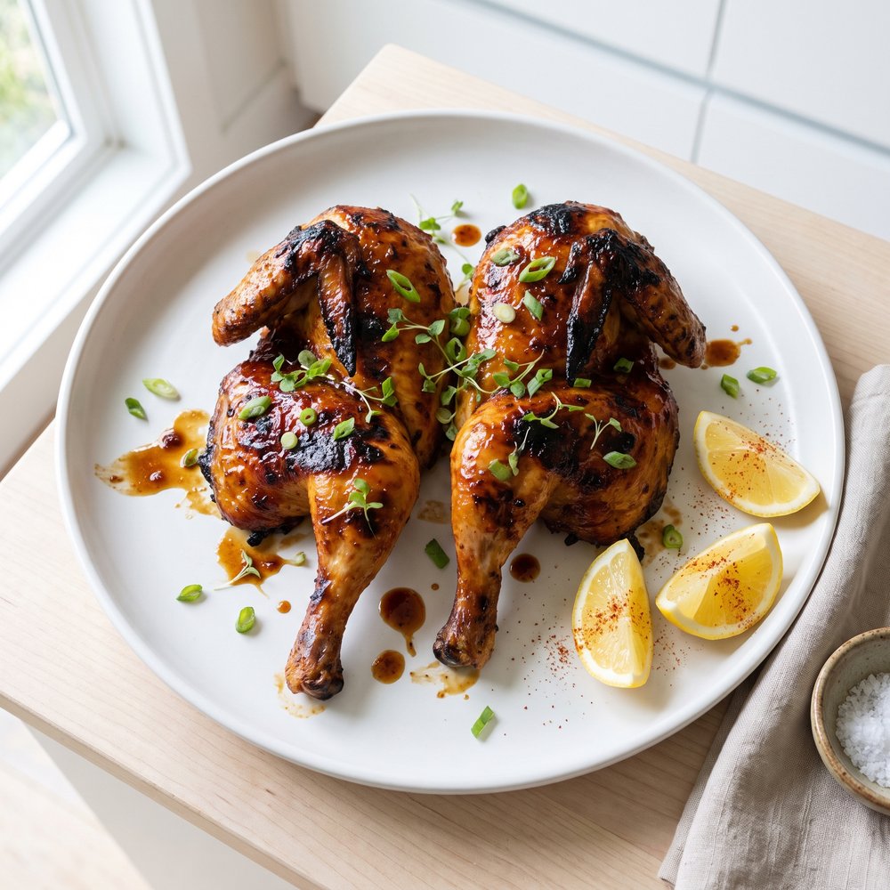 Honey-Miso Glazed Chicken