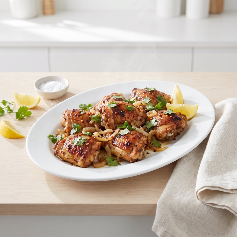 Oven-Roasted Cuban-Style Chicken