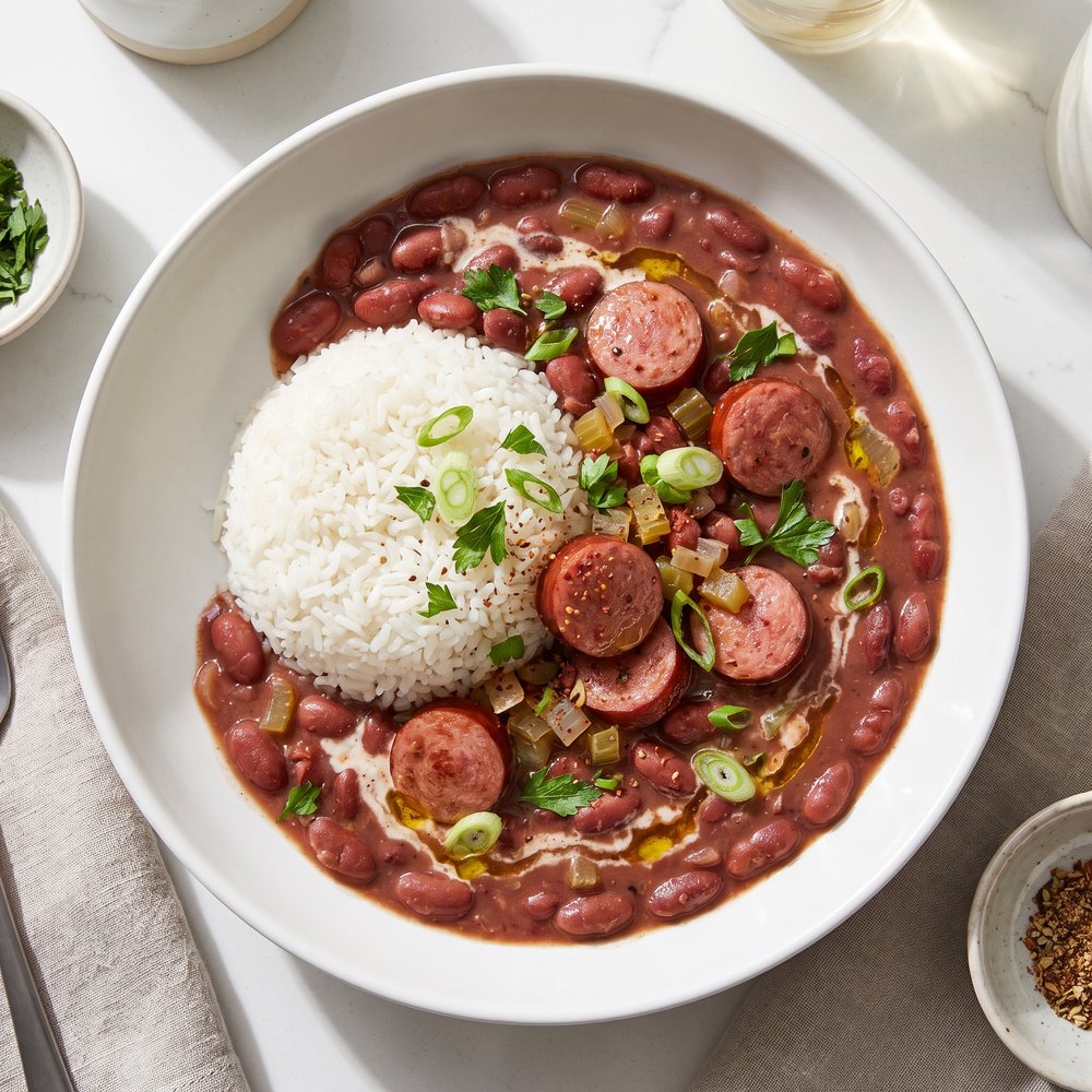 Classic New Orleans-Style Red Beans with Rice