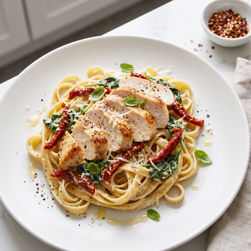 Creamy Tuscan Chicken Pasta