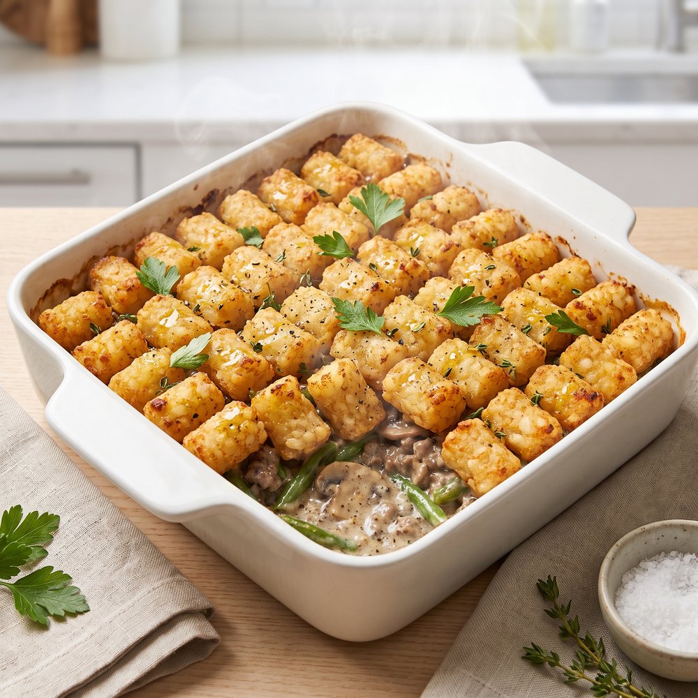 Green Bean Tater Tot Casserole