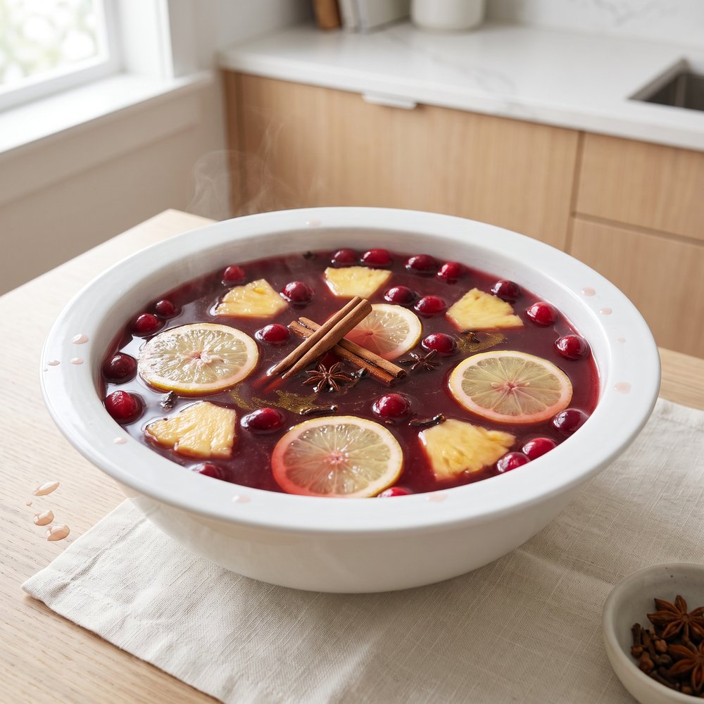 Percolated Spiced Holiday Punch
