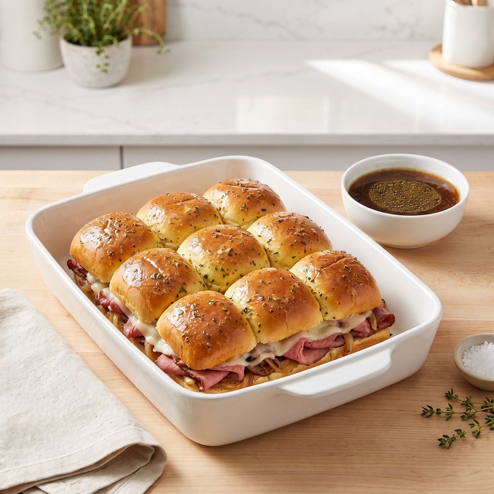 Mini French Dip Sandwich Sliders
