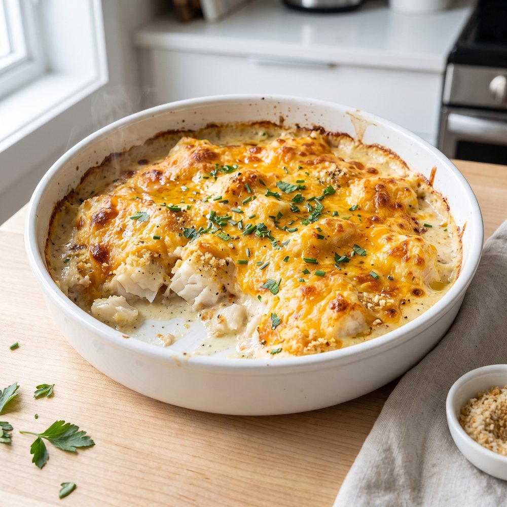 Cod au Gratin
