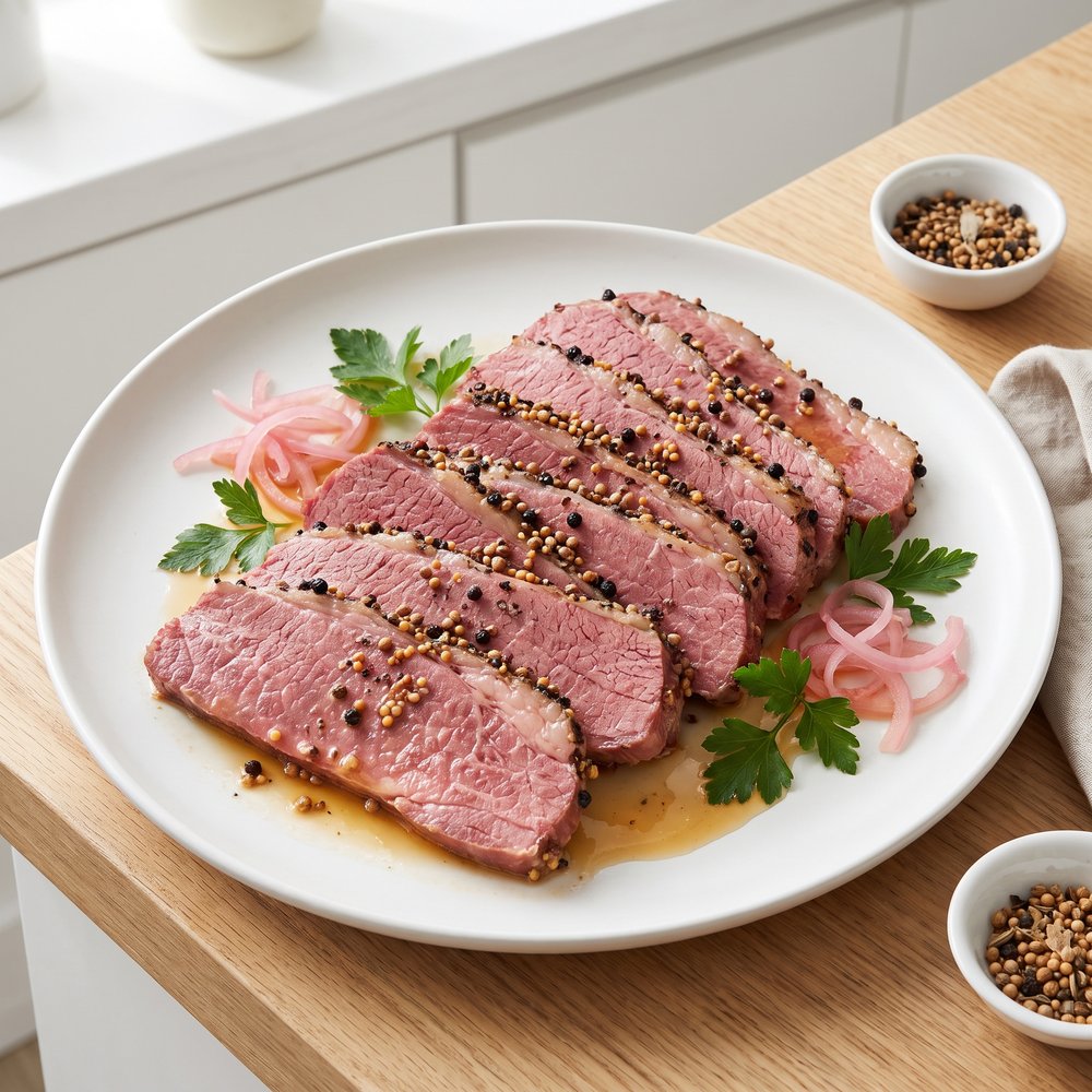 50-Minute Corned Beef Brisket