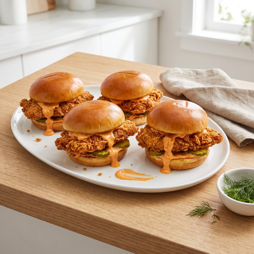 Ultimate Crispy Chicken Sandwiches