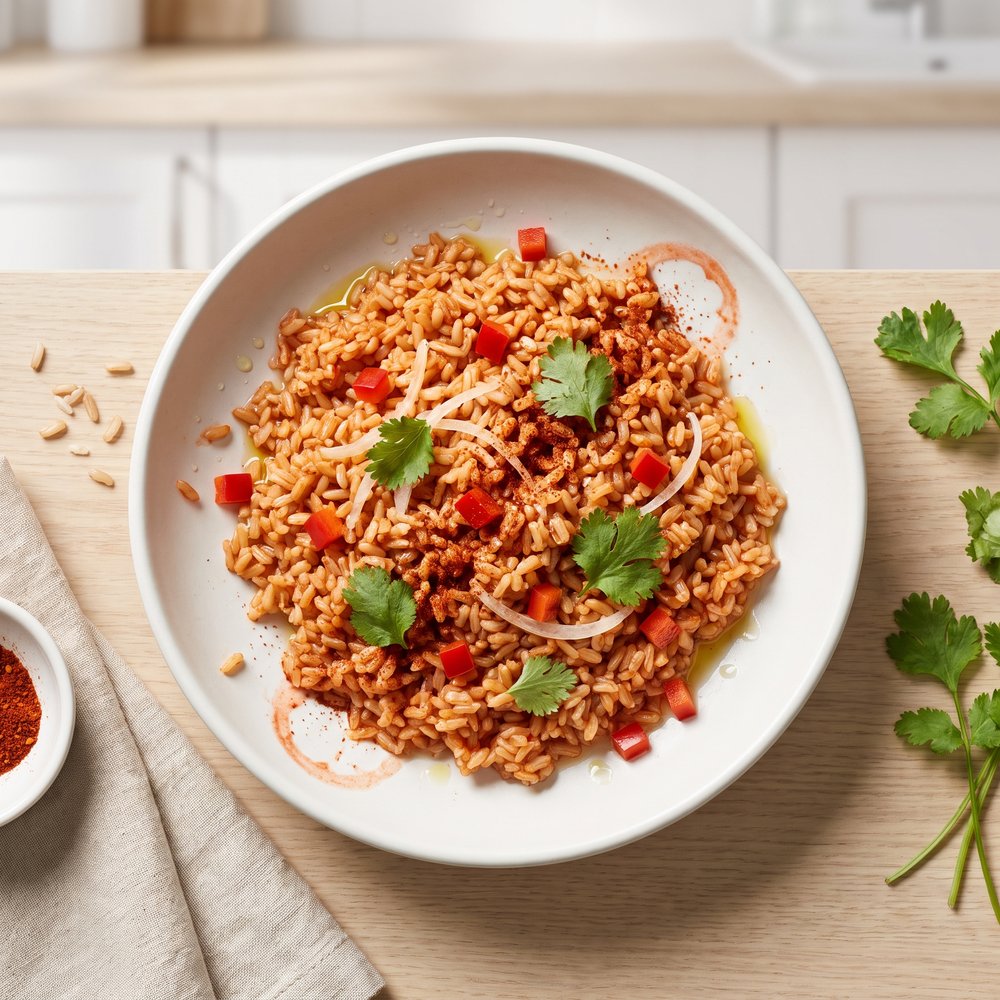Plant-Based Spanish-Style Rice