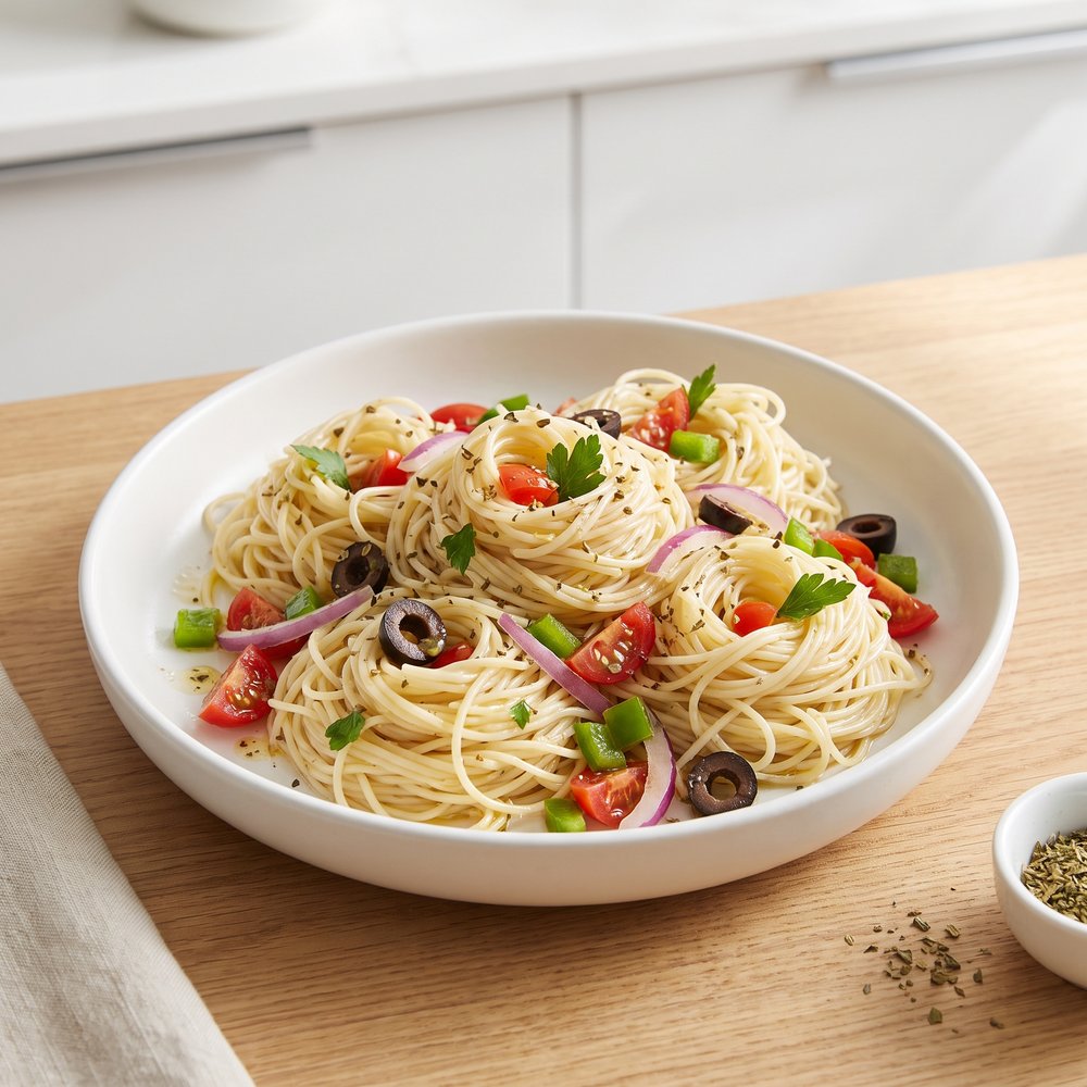 Italian-Style Vermicelli Pasta Salad