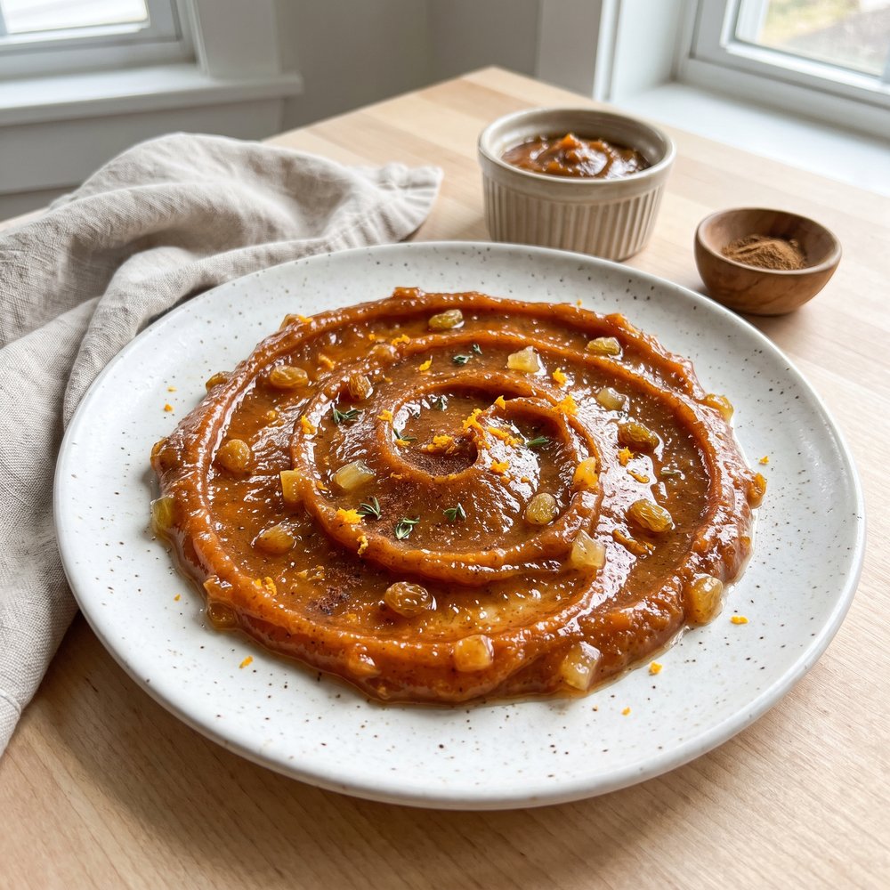 Carrot Cake-Inspired Fruit Spread