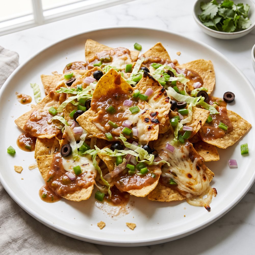 Aaron's Signature Veggie Nacho Platter