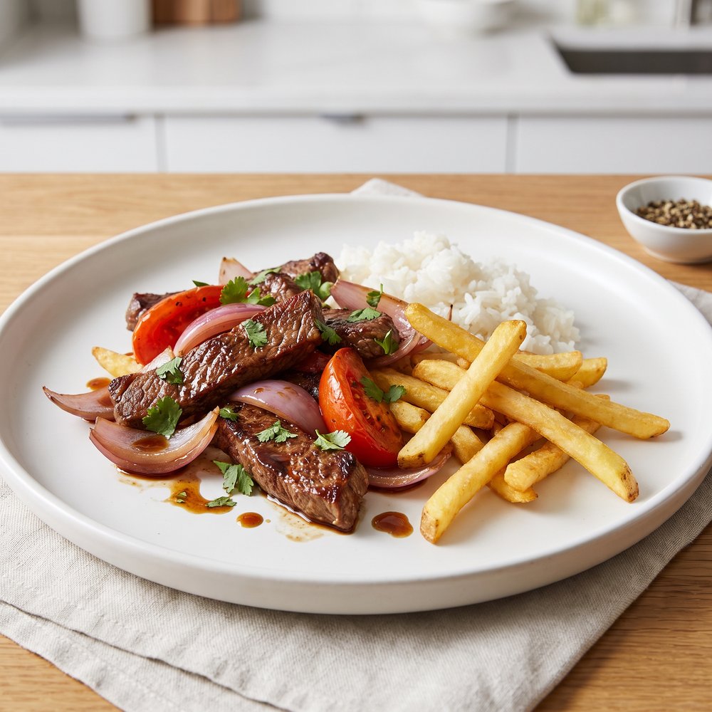 Lomo Saltado (Peruvian Steak Stir-Fry)