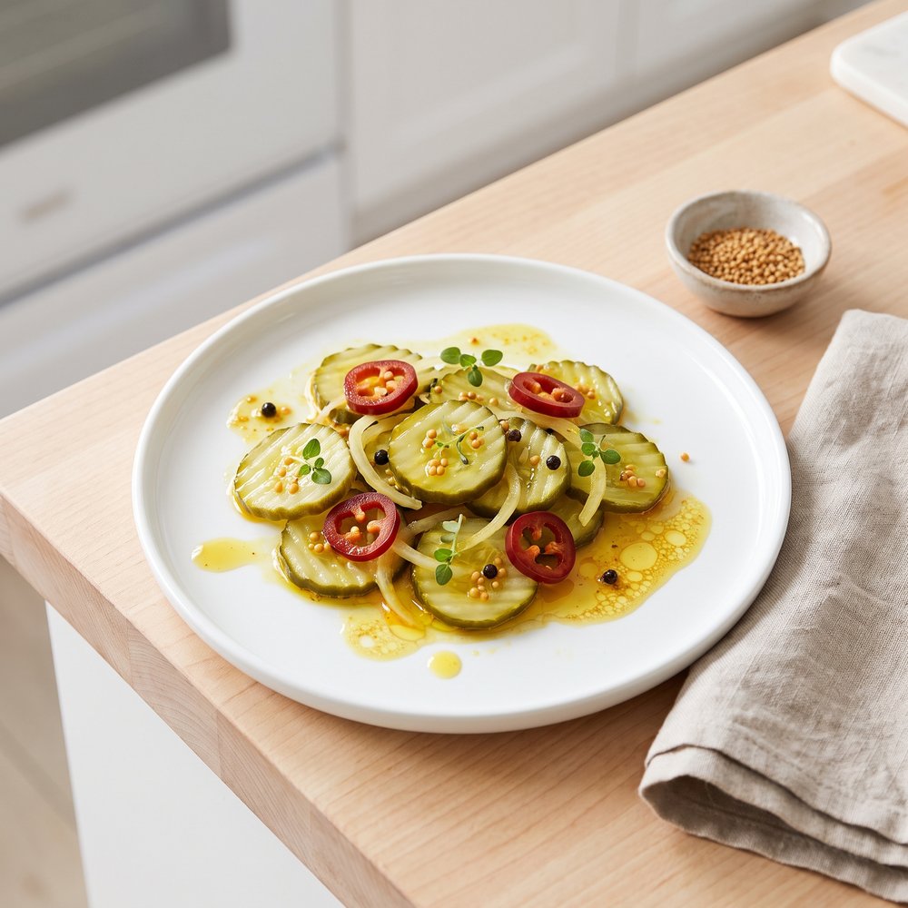Chef John's Sweet-and-Tangy Bread & Butter Pickles