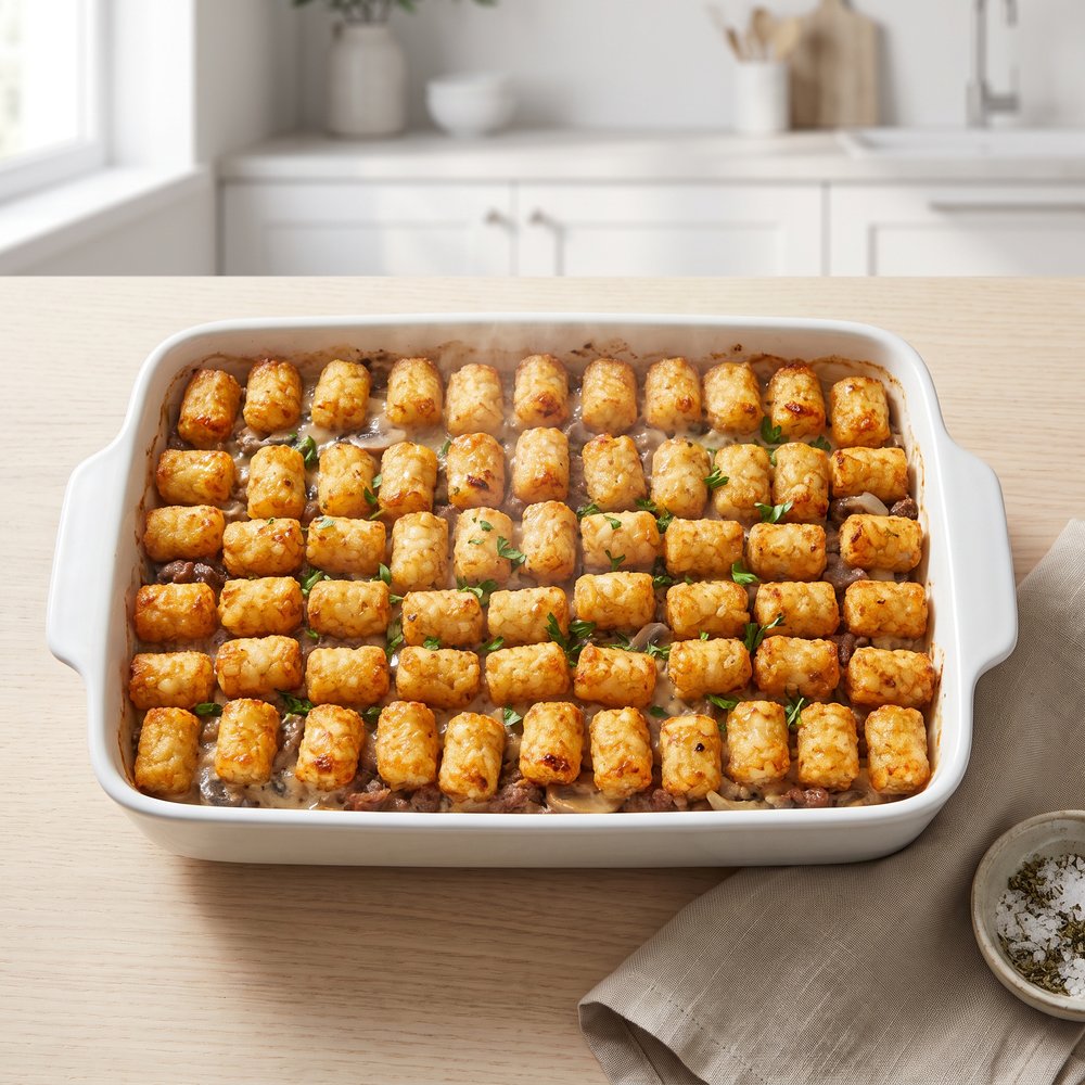 Campbell's Tater Tot Bake