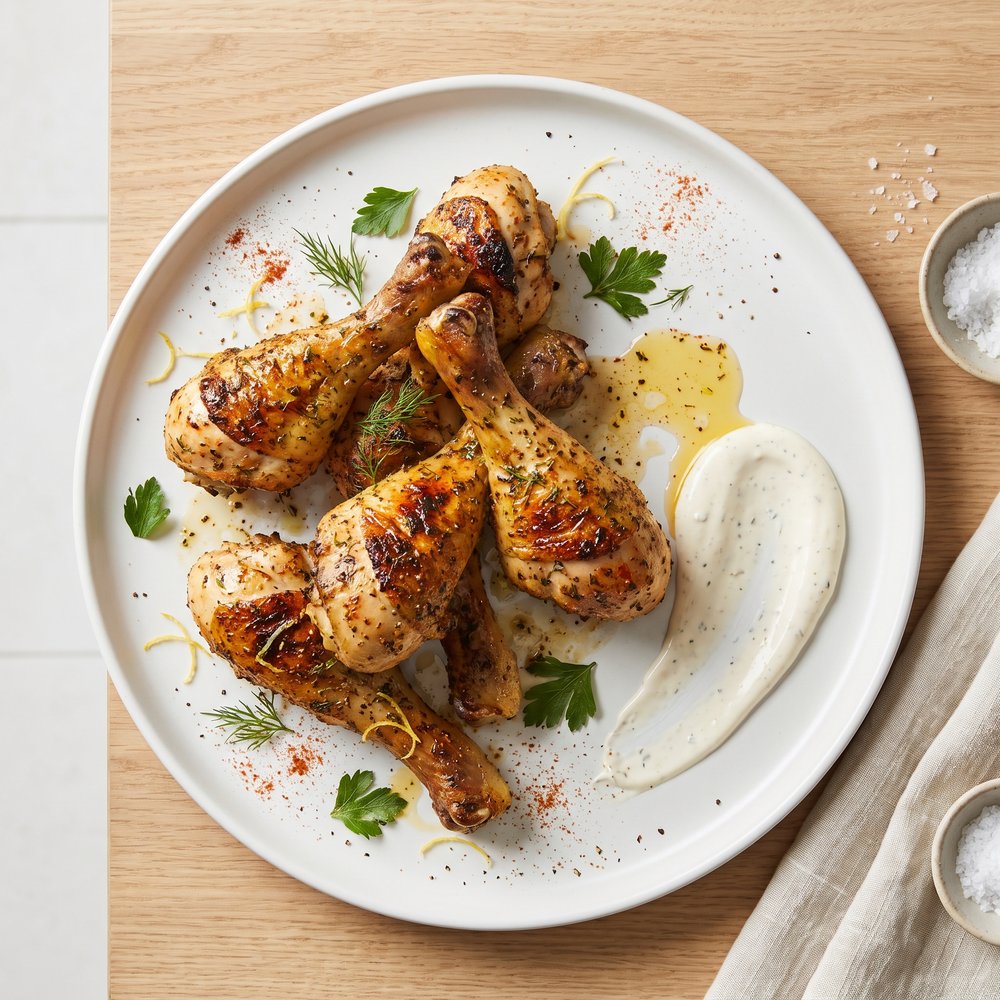 Easy Grilled Chicken Drumsticks