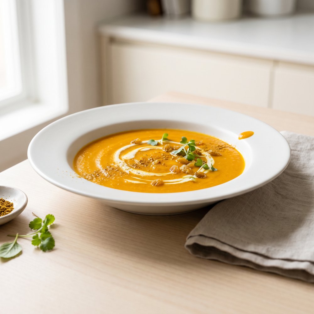 Creamy Curried Carrot Soup