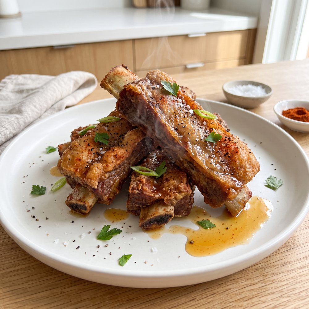 Crispy Deep-Fried Beef Ribs