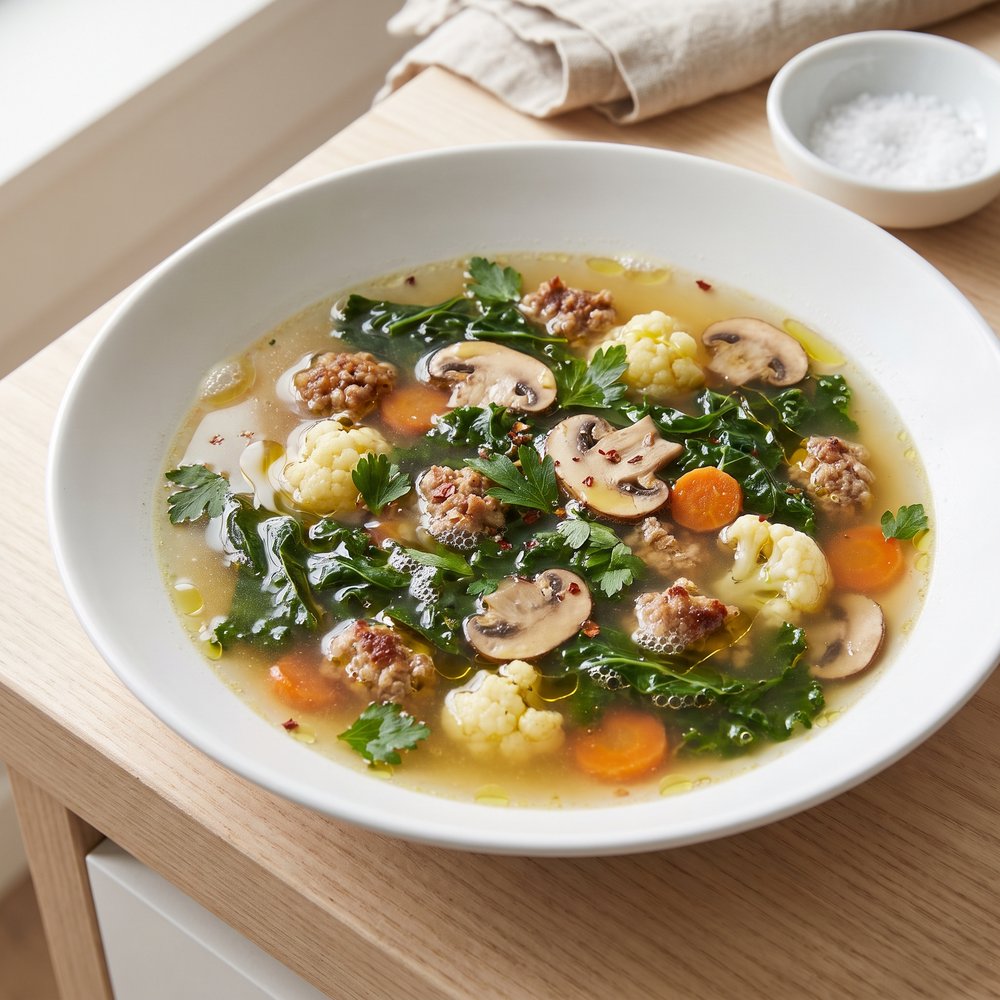 Sausage and Kale Soup