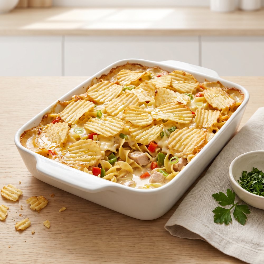 Chef John's Creamy Turkey Noodle Bake
