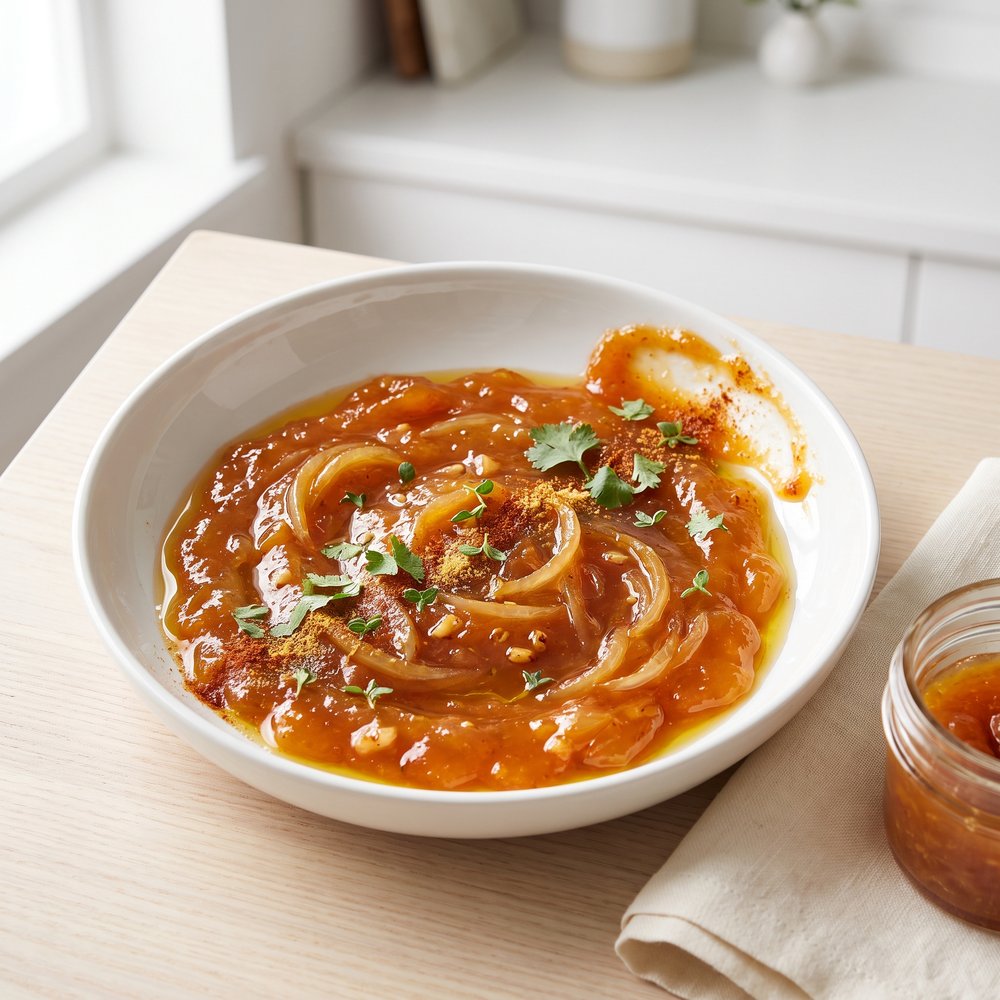 Tangy Apricot Preserve Chutney