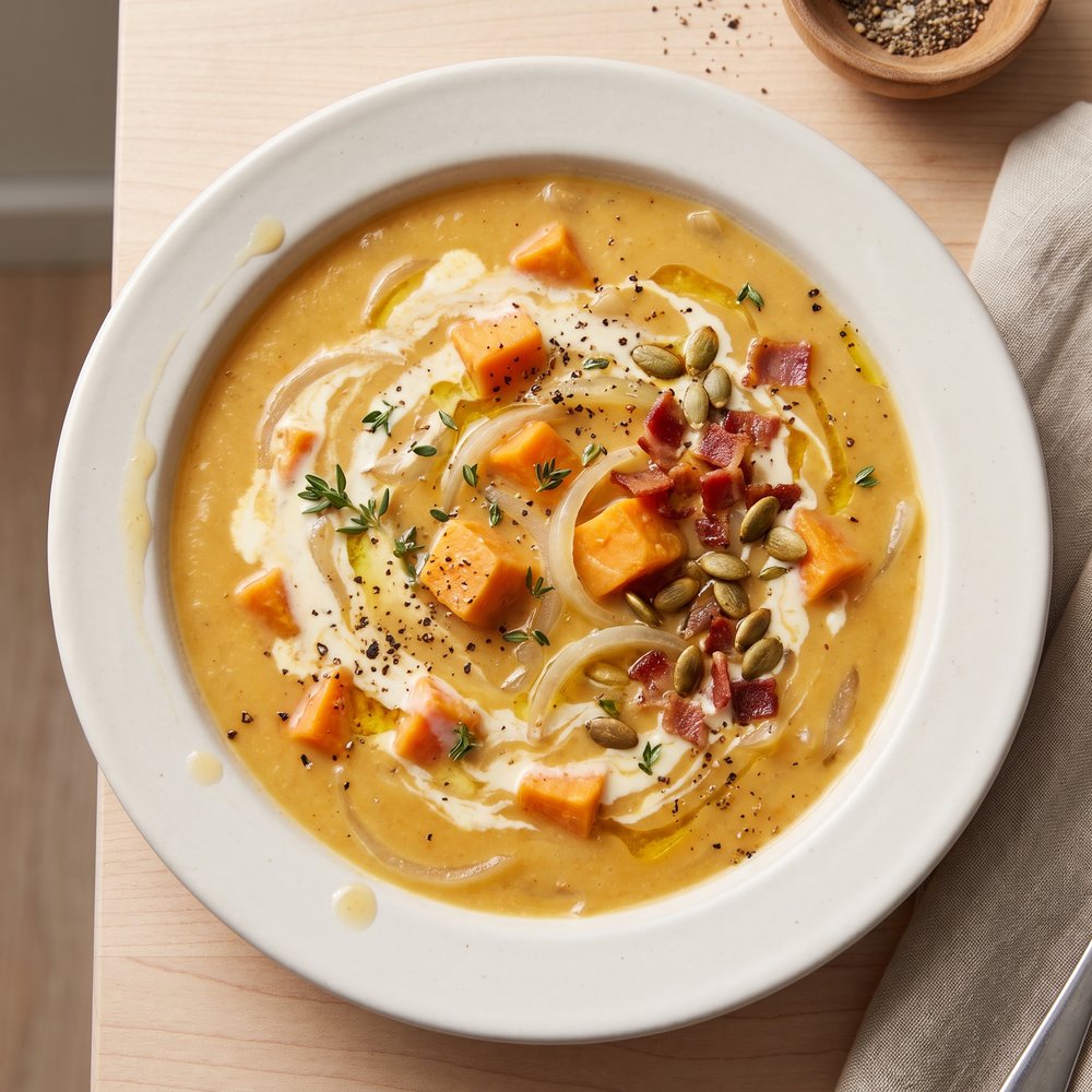 Instant Pot® Chunky Sweet Potato Soup