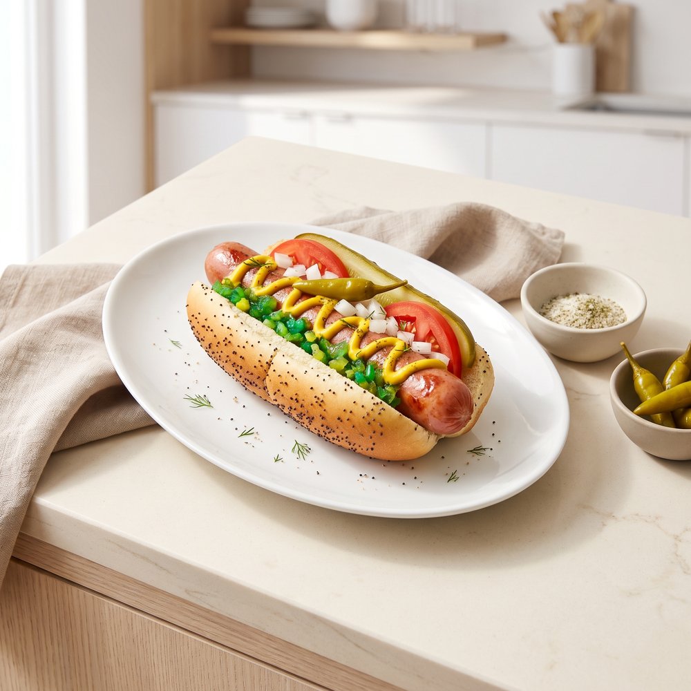 Chicago-Style Hot Dog