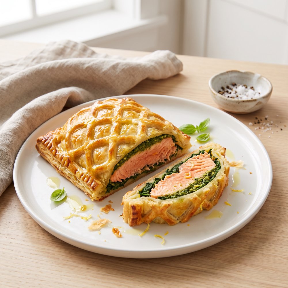 Puff Pastry Salmon