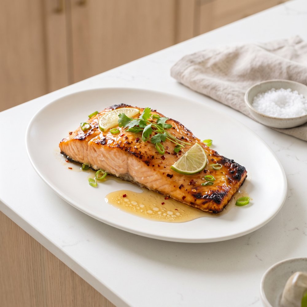 Honey Lime Salmon