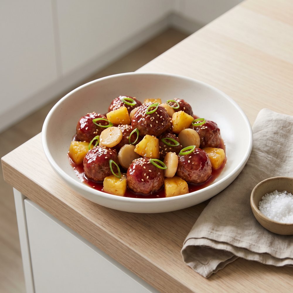 Ultimate Sweet-and-Sour Pork Meatballs