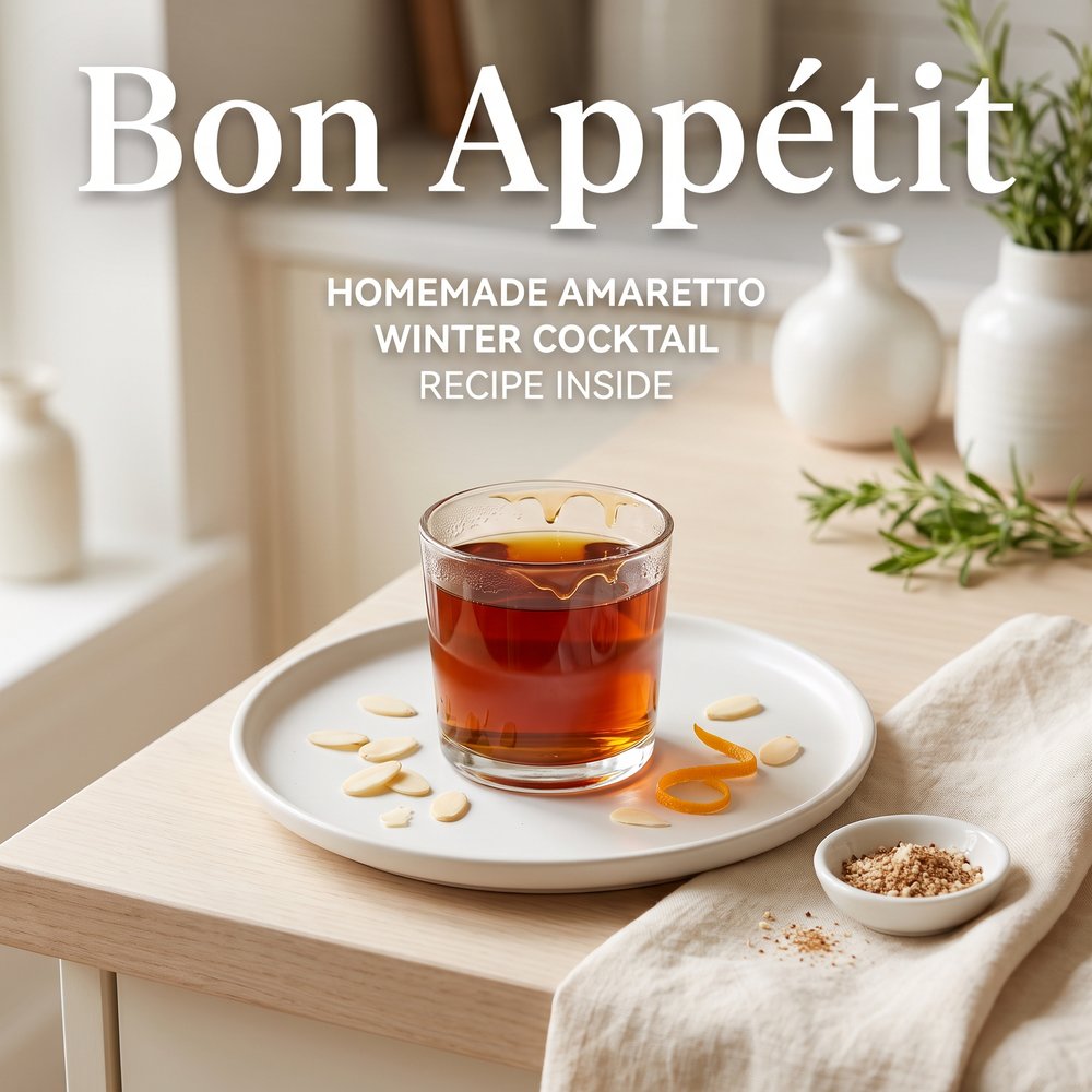 Homemade Amaretto Liqueur