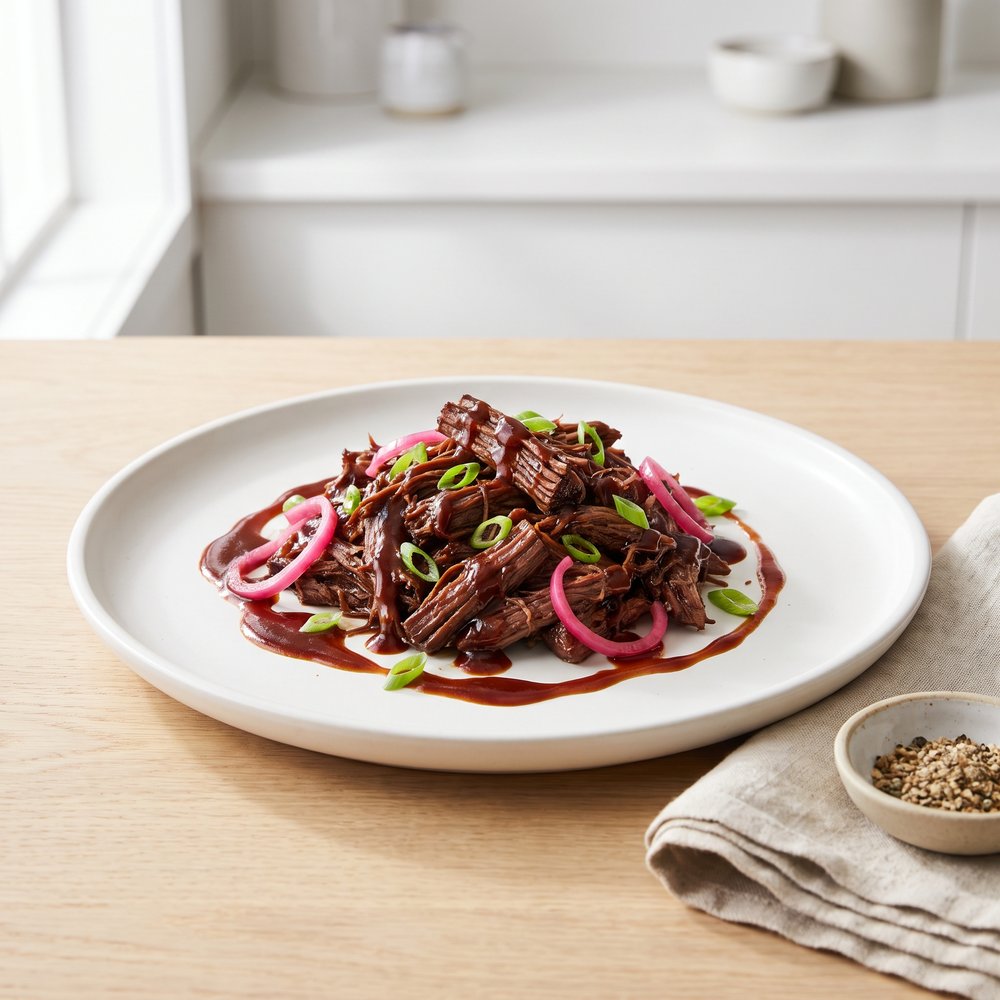 Slow-Cooked Barbecue Beef